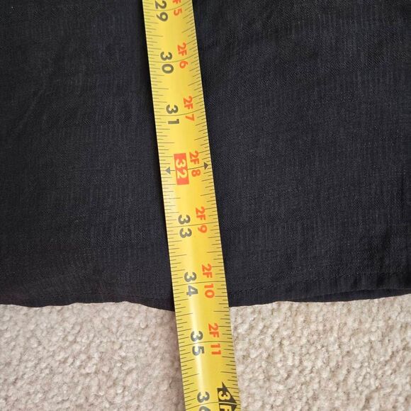 THML Womens Sofia Black Exotic Embroidered Detail Lined Dress Medium - Picture 9 of 12